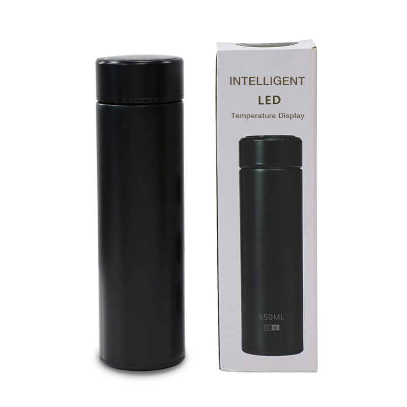 450 ml Sublimation Smart Stainless Steel Vacuum Flask with LED